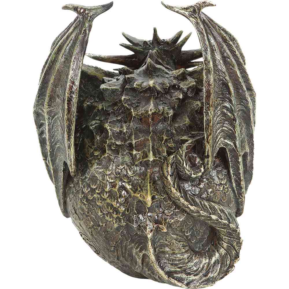 Spiral - Draco Skull Beeld/figuur - Zwart